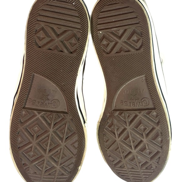 Converse Metallic Pink Gold Rainbow Chuck Taylor 70 Hi Top Sneakers Sz 10 - Picture 7 of 7